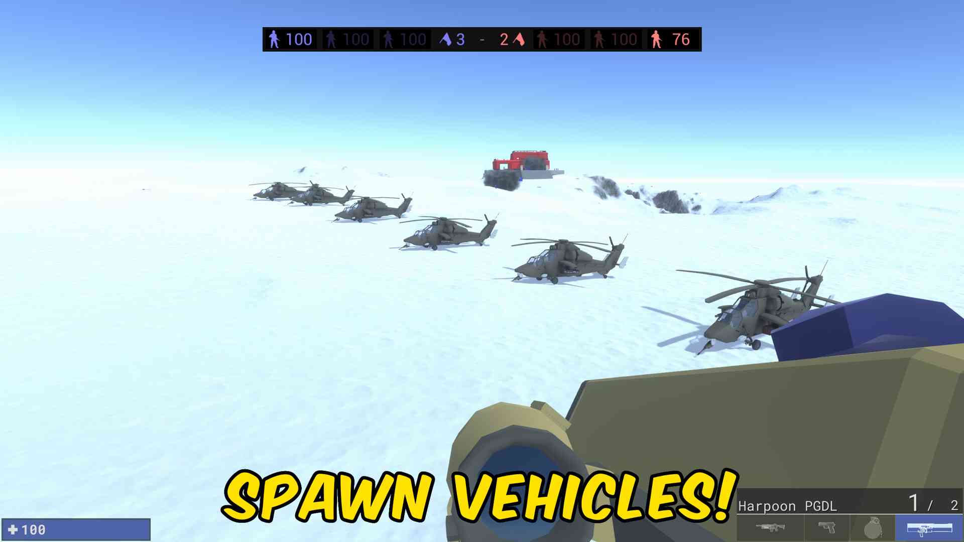Ravenfield — Spawn Vehicles